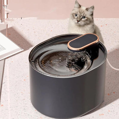 Fontaine à eau automatique 3L – Silencieuse avec filtre & débit uniforme - One PETS - TOP