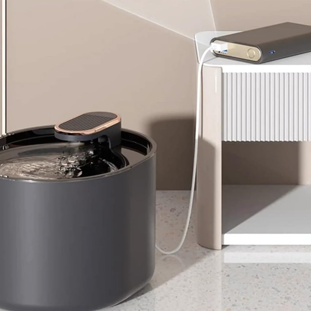 Fontaine à eau automatique 3L – Silencieuse avec filtre & débit uniforme One PETS-TOP