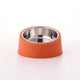 Gamelle ergonomique en acier inoxydable pour petit chien – One PETS-TOP – détail