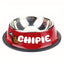 Gamelle personnalisée antidérapante chien & chat – Acier inoxydable premium Rouge 3 / S One PETS-TOP