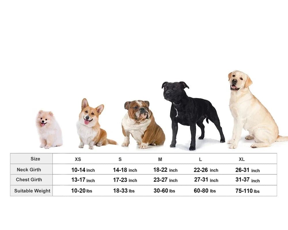 Gilet d’anxiété pour chien XS - XL – Veste réfléchissante anti - stress - One PETS - TOP