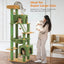 Grand arbre à chat 180cm – Tour avec hamac, griffoir sisal, jouets - One PETS - TOP