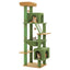 Grand arbre à chat 180cm – Tour avec hamac, griffoir sisal, jouets - One PETS - TOP