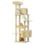 Grand arbre à chat 180cm – Tour avec hamac, griffoir sisal, jouets - One PETS - TOP