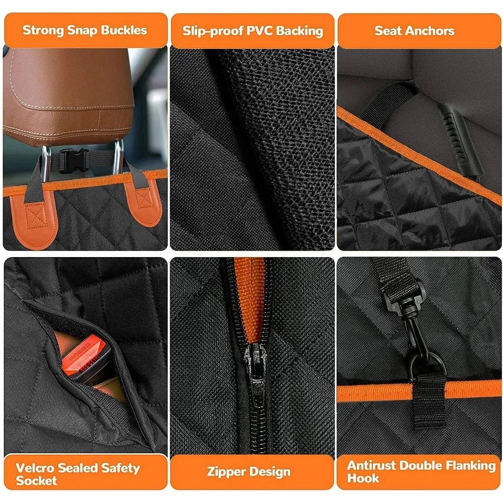 Housse de siège voiture étanche pour chien – Siège arrière universel - One PETS - TOP
