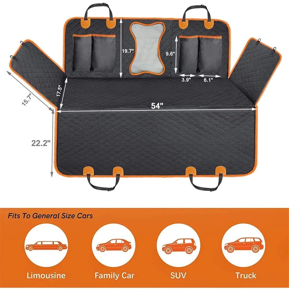 Housse de siège voiture étanche pour chien – Siège arrière universel - One PETS - TOP