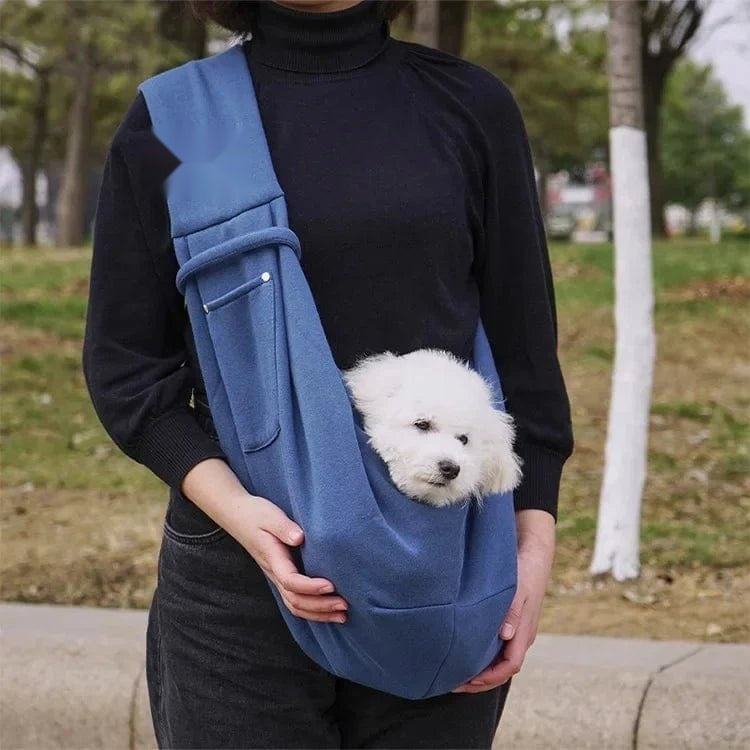 Sac à bandoulière pour chien et chat, transport confortable et portable – vue 10
