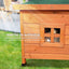 Maison en bois pour chat - niche interieure exterieure toit etanche – taille M
