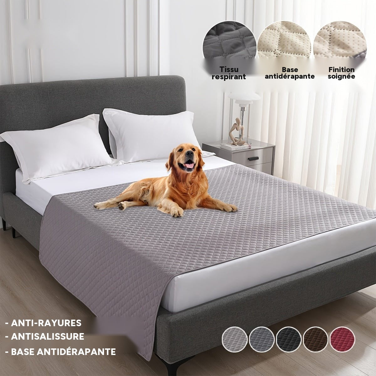 Couverture chien anti rayures