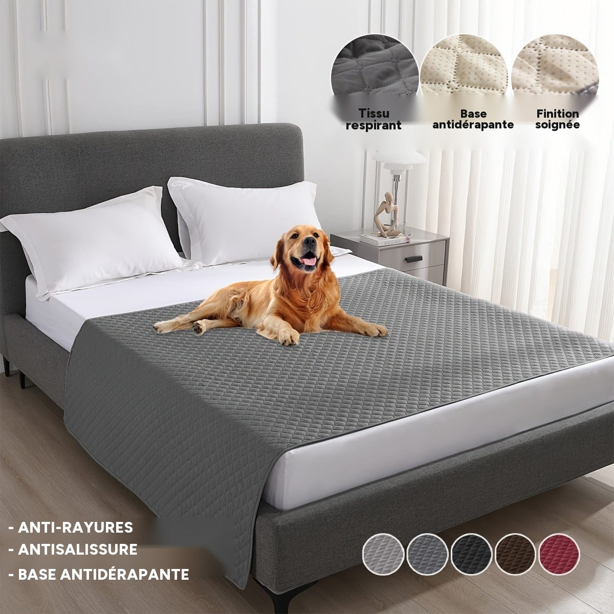 Couverture chien anti rayures