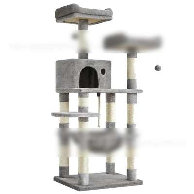Arbre à chat – Étagère murale haute, design compact - One PETS-TOP