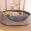 Lit ovale pour chien/chat, coussin orthopédique toutes saisons – vue 2
