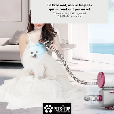 Kit de toilettage 10-en-1 chien et chat
