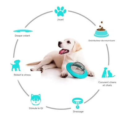Balle magique IQ pour chiens - alimentation et divertissement – vue 2