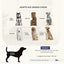 Canapé premium pour grand chien, lit surélevé, coussin lavable