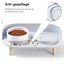 Mangeoires doubles reglables, bols sureleves pour chat, chiot, petit chien – vue 2