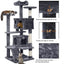 Grande maison pour chatons et chats – Tour condo avec griffoirs - One PETS-TOP – vue 4