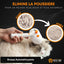 Brosse autonettoyante pour chat et petit chien – One PETS-TOP – détail