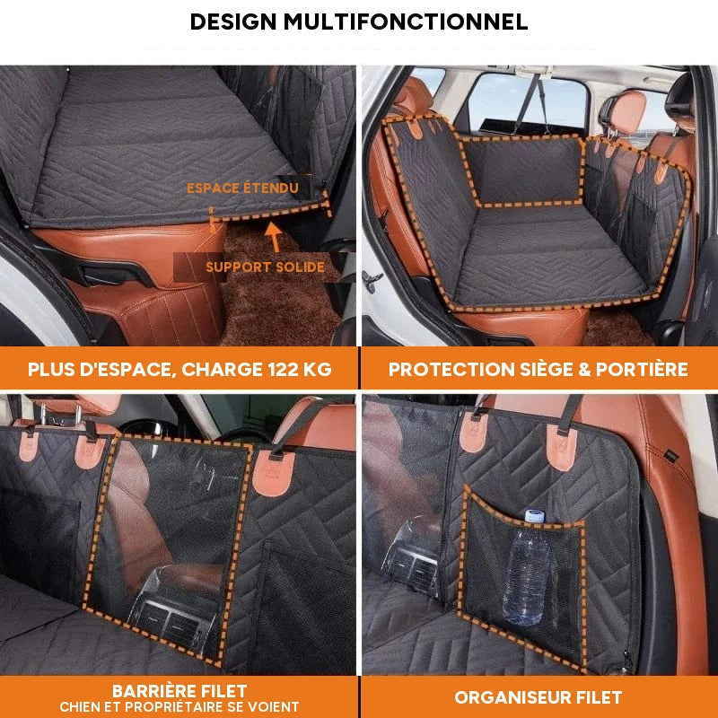 Extension de siège arrière pour chien – Housse voiture étanche & hamac - One PETS-TOP – vue 5
