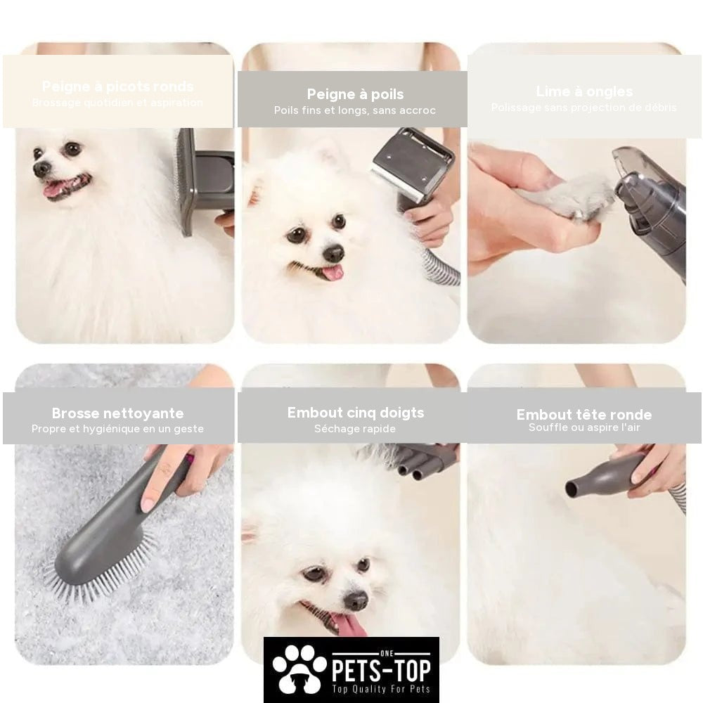 Kit de toilettage 10-en-1 chien et chat – vue 3
