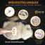 Brosse autonettoyante pour chat et petit chien – One PETS-TOP – en situation