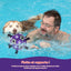 Ballon de foot pour chien resistant - jouet interactif avec sangles – vue 5