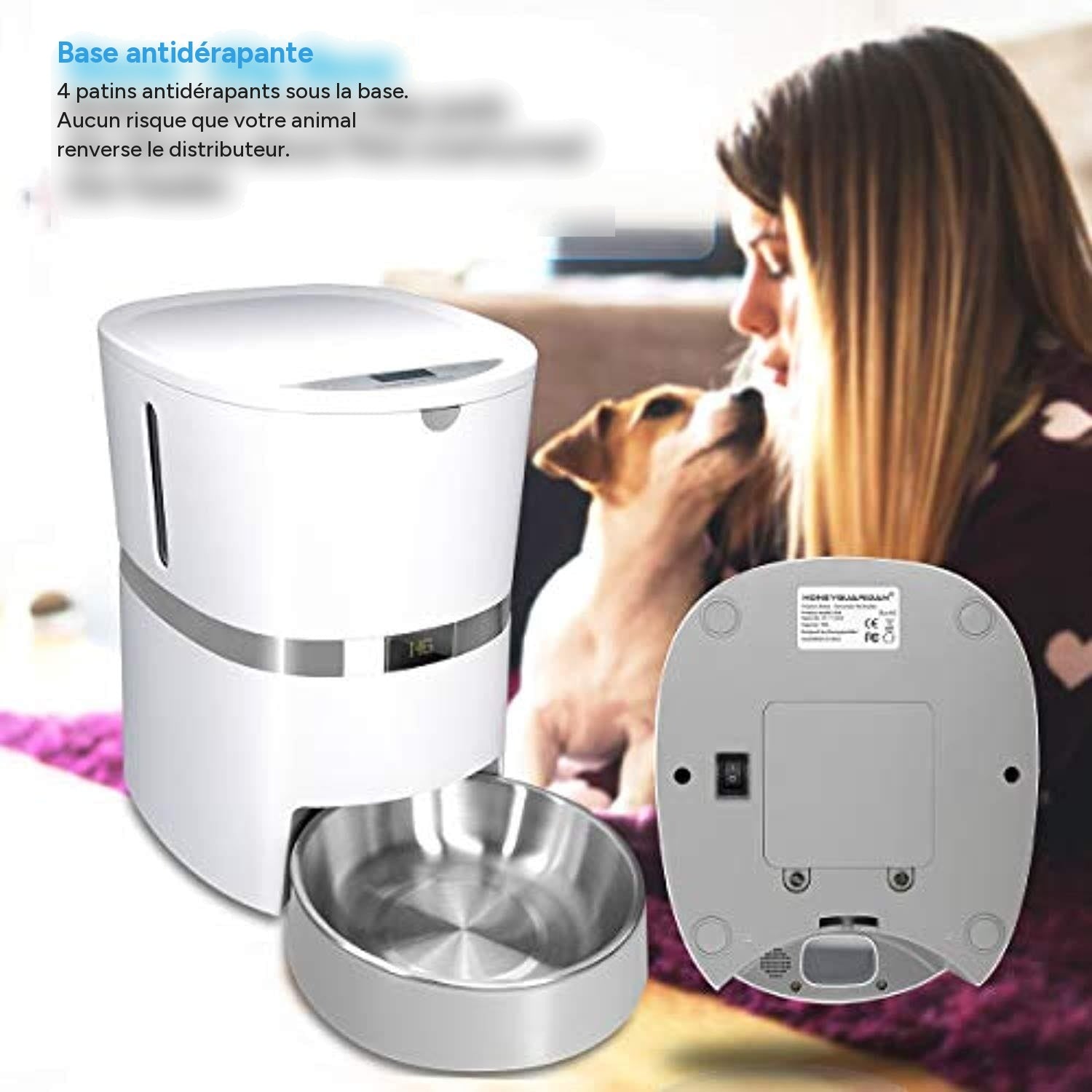 Distributeur automatique pour animaux domestiques chien chat