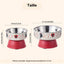Bol surélevé en inox pour animaux - design coloré ergonomique anti-fatigue – vue 7