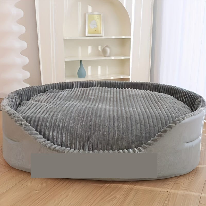 Lit ovale pour chien/chat, coussin orthopédique toutes saisons – vue 6