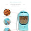 Bouteille d'eau portable 2-en-1 pour chiens et chats en balade