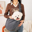 Sac à bandoulière pour chien et chat, transport confortable et portable – vue 9