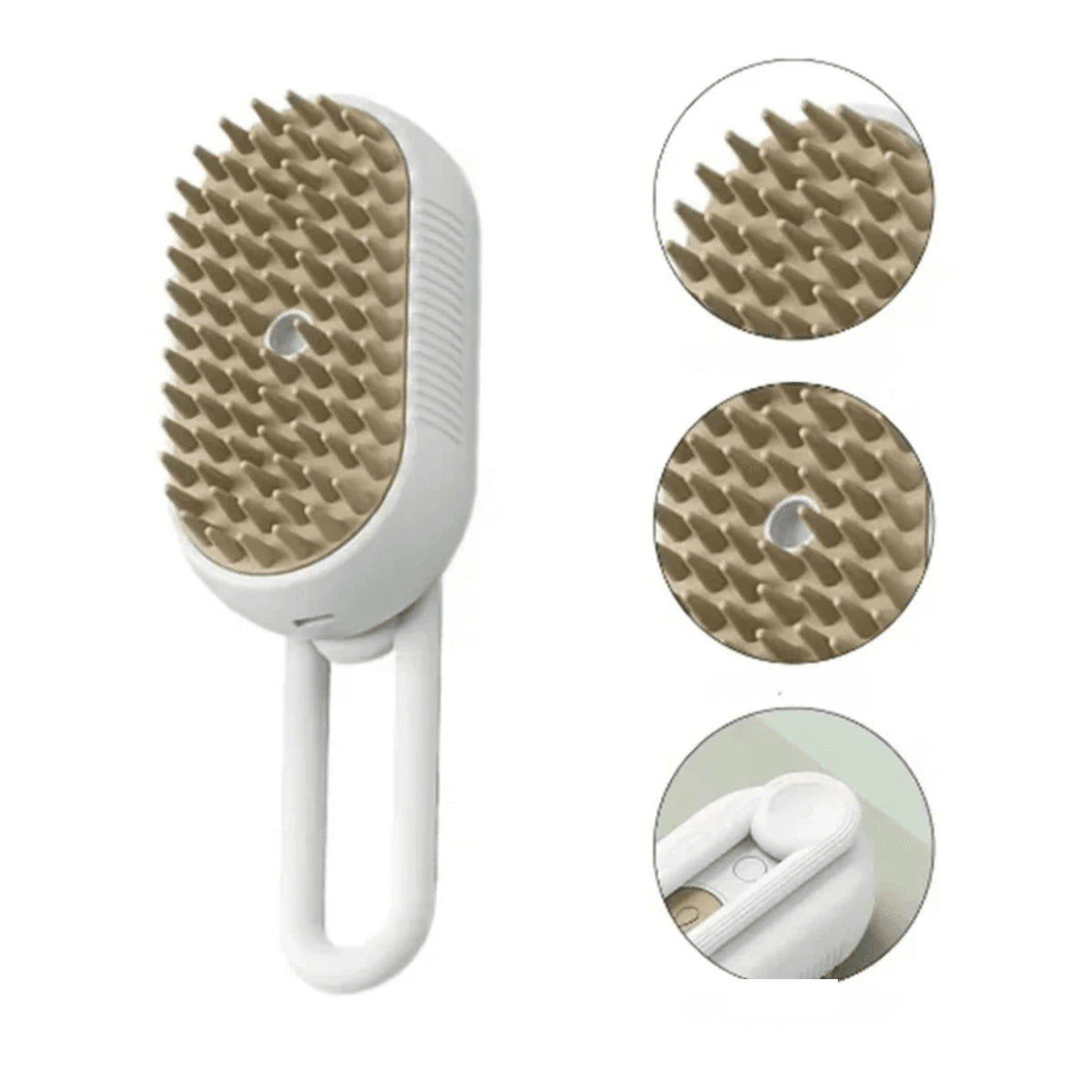 Brosse de massage a spray pour chien et chat – vue 9