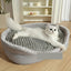 Lit ovale pour chien/chat, coussin orthopédique toutes saisons – vue 7