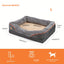 Lit orthopédique XXL pour chien sofa moelleux avec housse lavable – vue 2