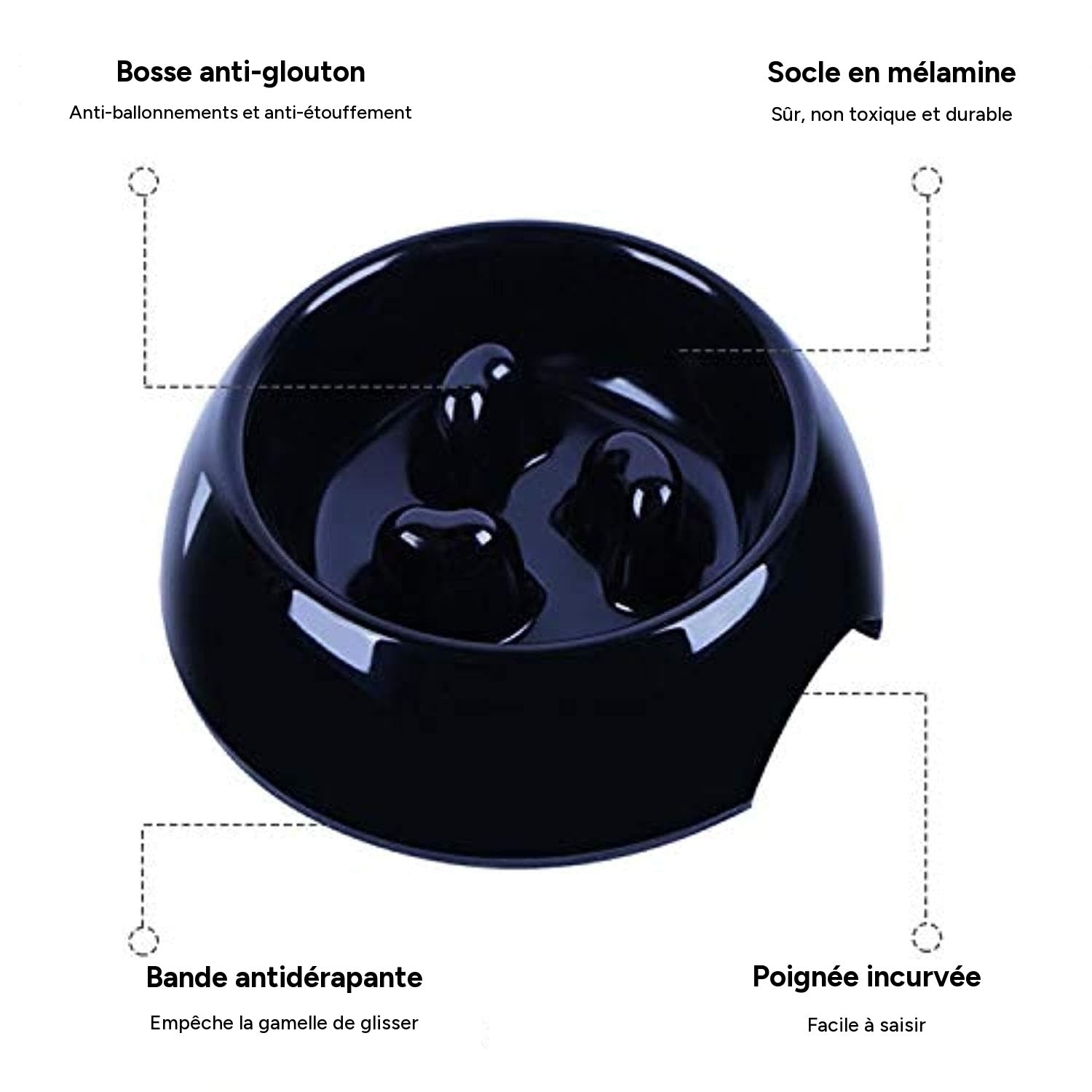 Digestidélice - la gamelle anti-glouton pour petits chiens et chats