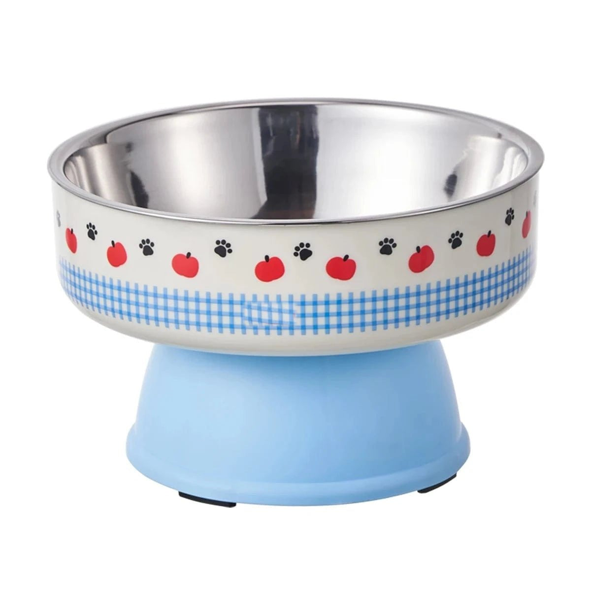 Bol surélevé en inox pour animaux - design coloré ergonomique anti-fatigue – vue 9