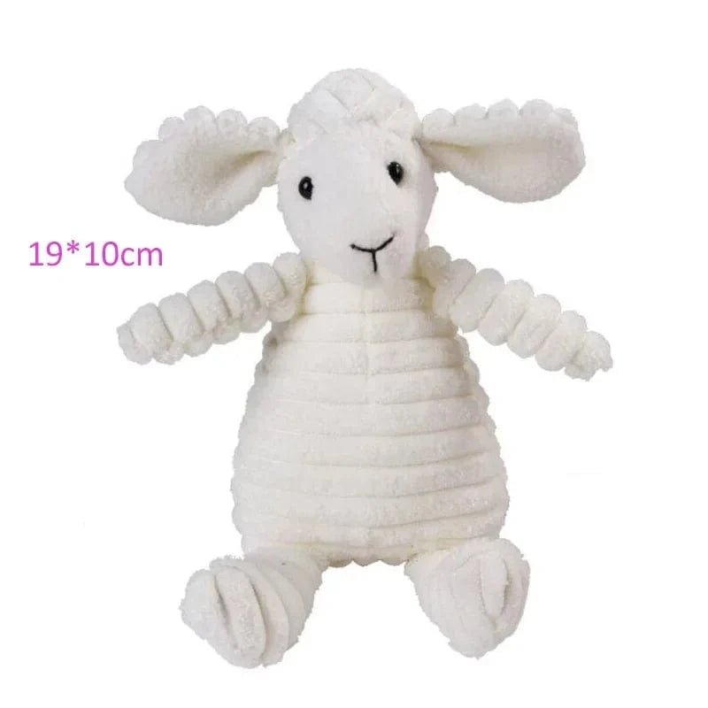 Jouet en peluche velours côtelé pour chien – Résistant & grinçant - One PETS - TOP