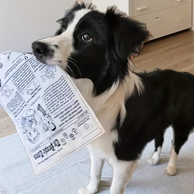 Jouet interactif pour chien – Imitation journal & cartes de poker - One PETS - TOP