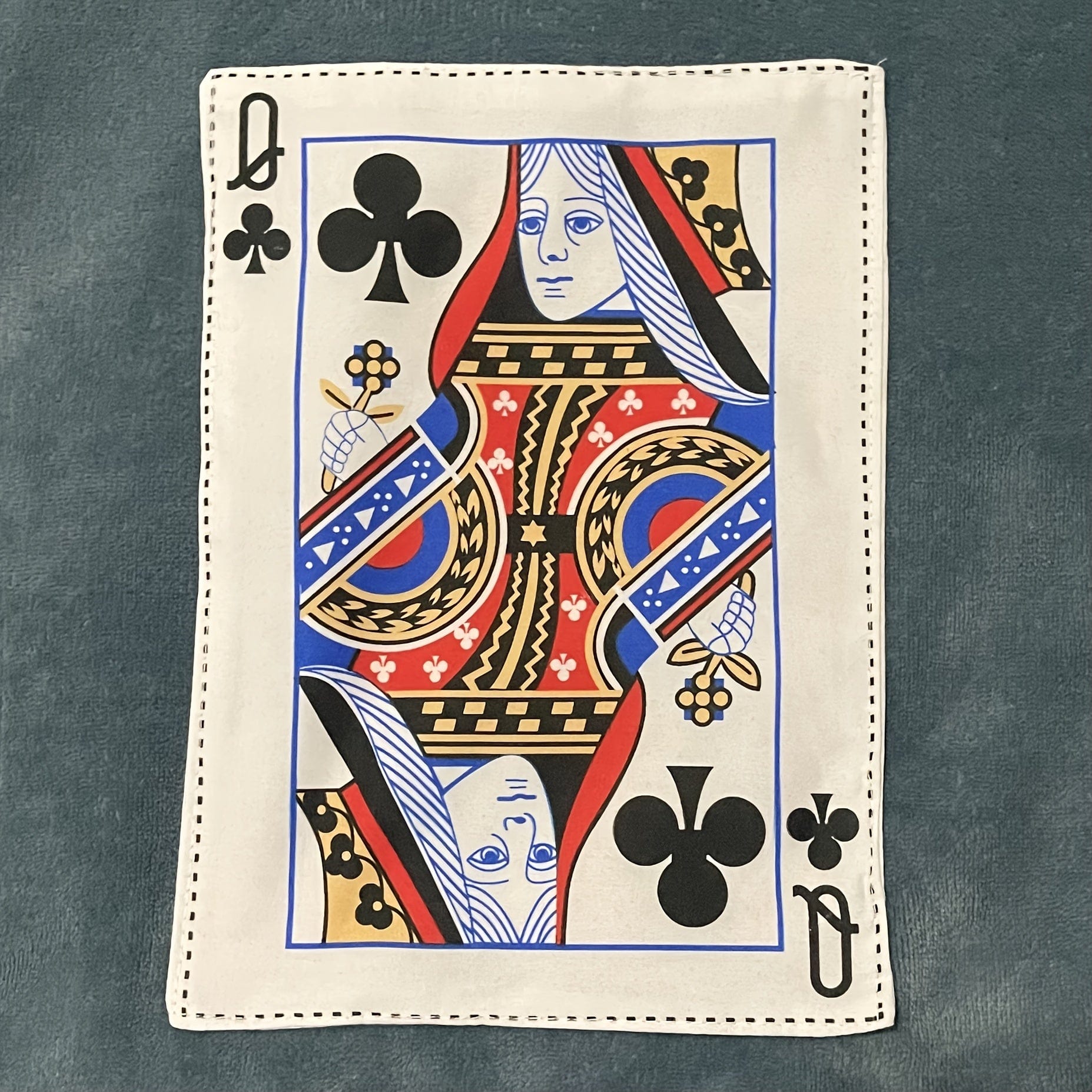 Jouet interactif pour chien – Imitation journal & cartes de poker Carte de poker "Reine" Sonore One PETS-TOP