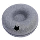 Lit Donut 2-en-1 pour chat & petit chien – Tunnel interactif cosy - One PETS-TOP – vue 7