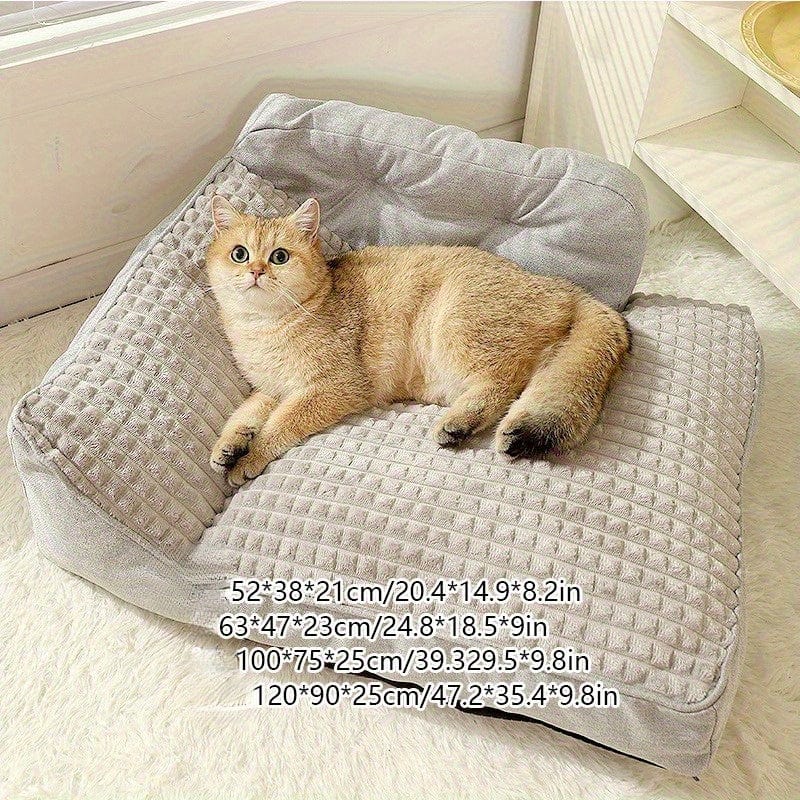 Lit orthopédique XL pour chien – Sofa luxe, housse lavable & confort ultime - One PETS - TOP