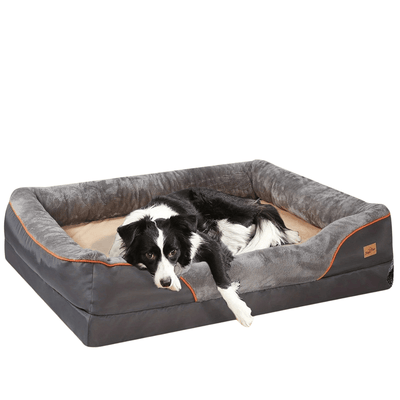 Lit orthopédique XXL pour chien – Sofa moelleux avec housse lavable - One PETS - TOP