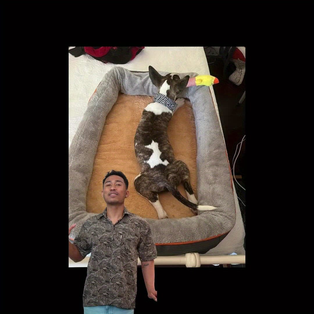 Lit orthopédique XXL pour chien – Sofa moelleux avec housse lavable One PETS-TOP