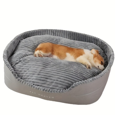 Lit ovale pour chien & chat – Coussin orthopédique toutes saisons - One PETS - TOP