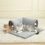 Lit pour chat avec tunnel – Couchage confortable & aire de jeu intégrée - One PETS - TOP