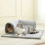 Lit pour chat avec tunnel – Couchage confortable & aire de jeu intégrée - One PETS - TOP