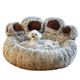Lit pour chien & chat – Canapé patte d’ours doux & coussin moelleux - One PETS-TOP
