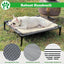 Lit surélevé pour chien avec auvent – Couchage portable intérieur/extérieur - One PETS - TOP