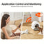 Litière automatique connectée pour chat – Auto-nettoyante & contrôle via app Blanc One PETS-TOP