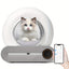 Litière automatique connectée pour chat – Auto-nettoyante & contrôle via app Blanc One PETS-TOP